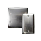 Stainless Steel 316 Single Gang Blank Device Box Cover