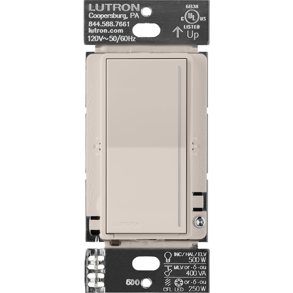 Lutron RadioRA 3 Sunnata RF PRO LED+ Touch Dimmer Switch, 250W - Taupe