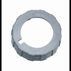 Locking Ring for Pin and Sleeve Inlets and Plugs, 30 Amp, 3, 4-Wire, IP67, Watertight, Gray