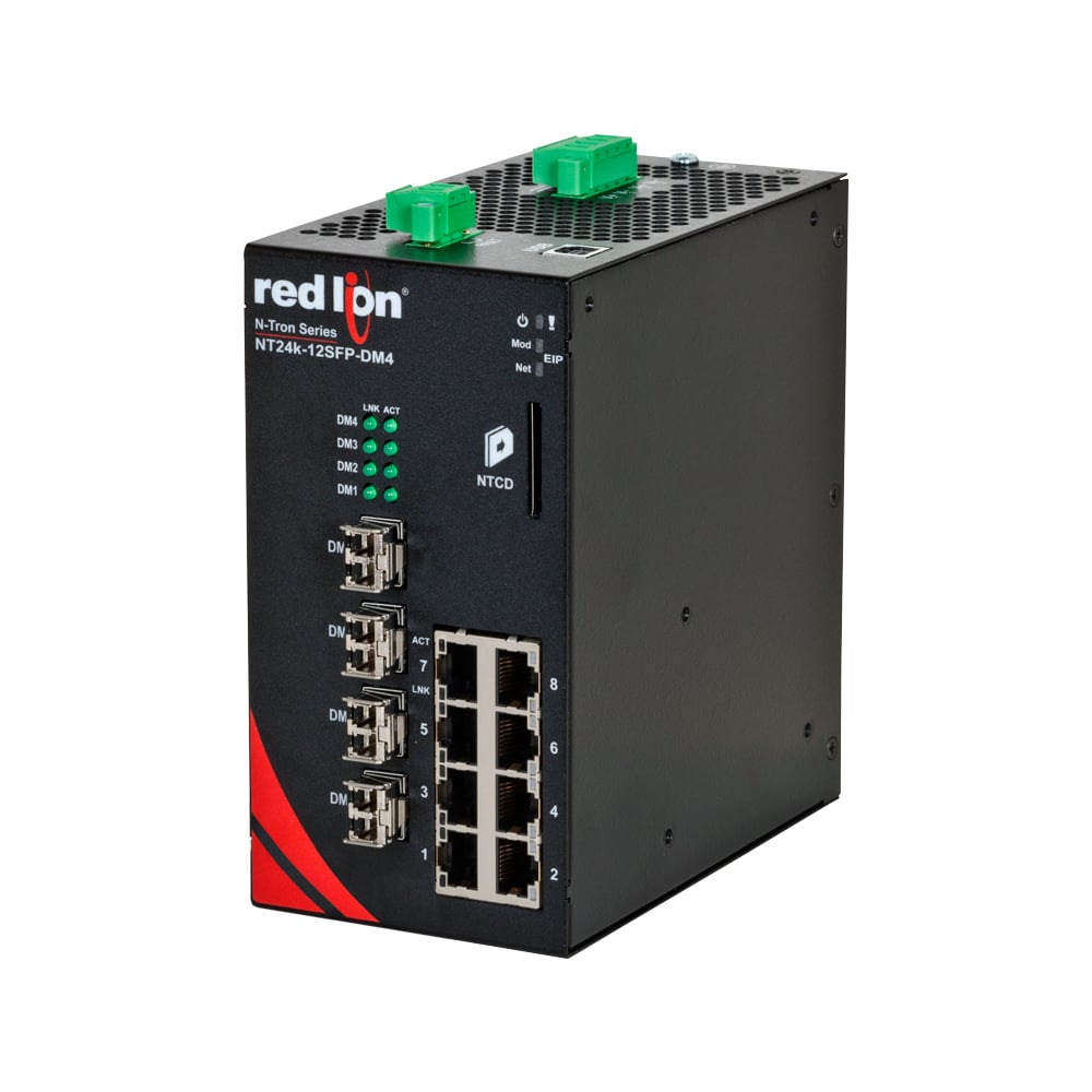 NT24k?-12SFP Managed Gigabit Ethernet Switch, DM4 SFPkm