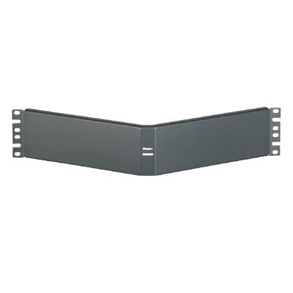 Filler Panel, 2RU, Angled, Black        