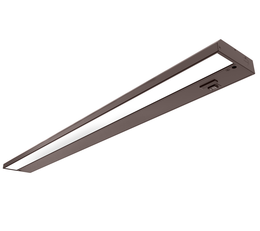 Undercabinet 1265/1409/1398 Lumens Knook Field Adjustable 32 Inches 16W 2700/3000/3500/4000/5000K 120V-277V Brown