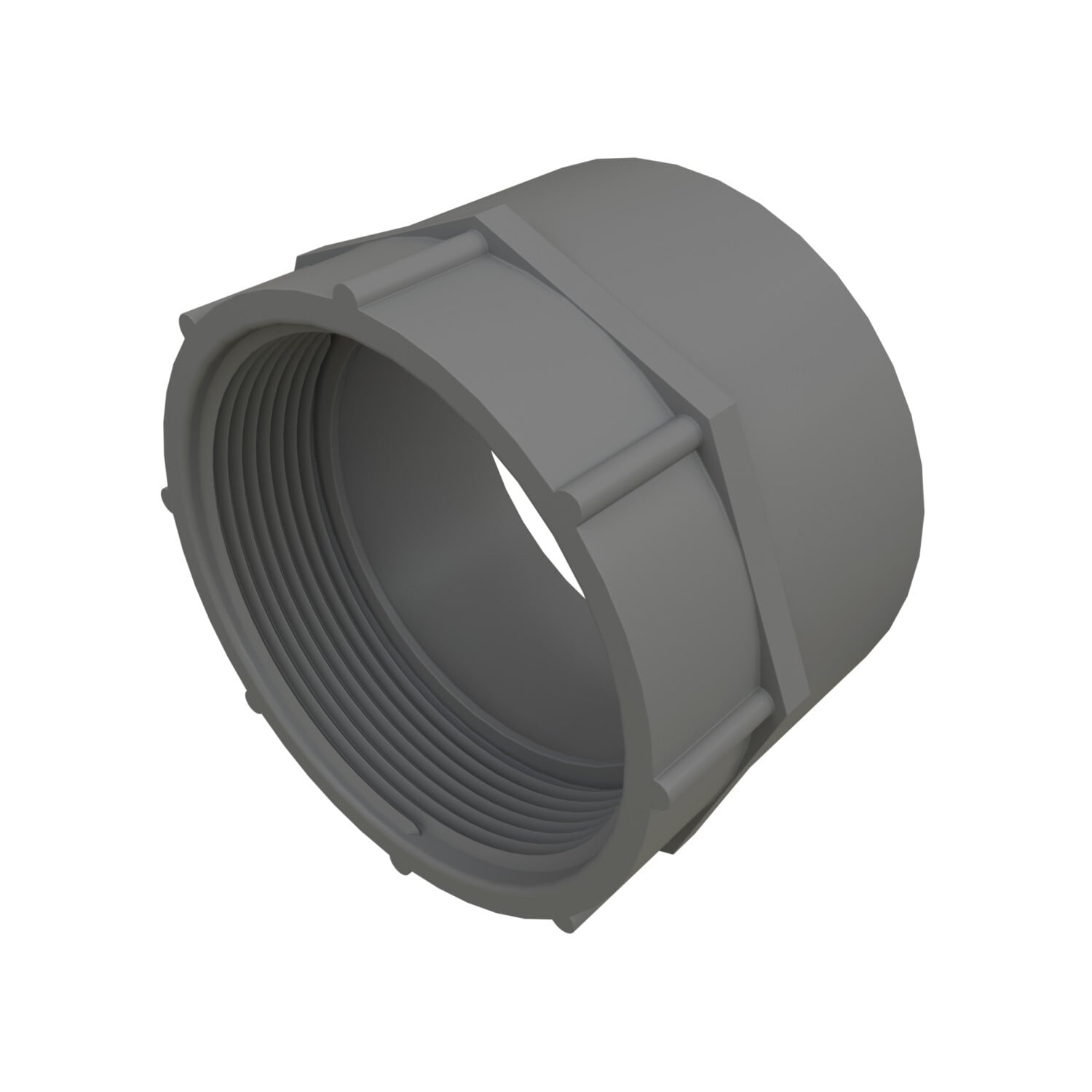 1-1/2 in PVC Female Adapter, Molded