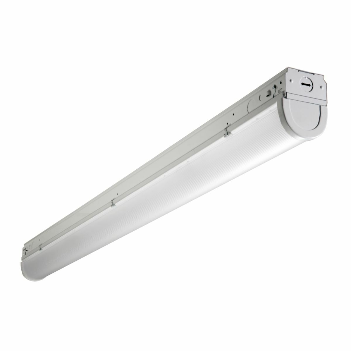 4' Linear LED Striplight, Full Frost Lens, 4400 lumens, 4000K, 0 - 10V dimmable driver