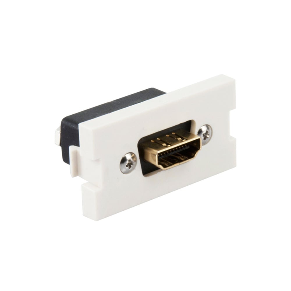  QuickPort HDMI, A/V Connector Module Application For Multimedia Outlet System Color White Country Of Origin China