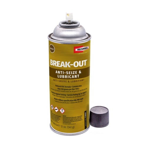 Break-Out Aerosol High Temperature Anti-Seize and Lubricant, 12 oz