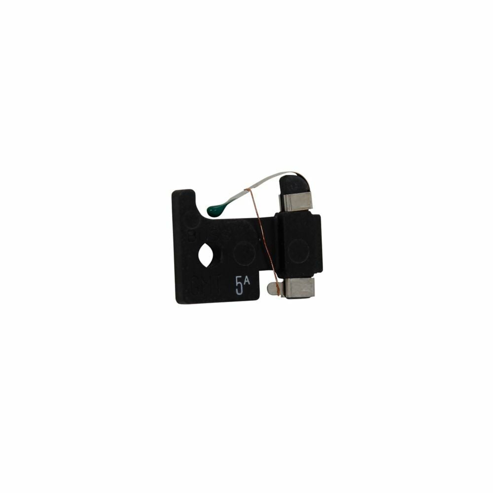 Eaton Bussmann series GMT telecommunication fuse, Color code green, 125 Vac, 60 Vdc, 5A, Non Indicating, Fast-acting, Tin-plated beryllium copper terminal