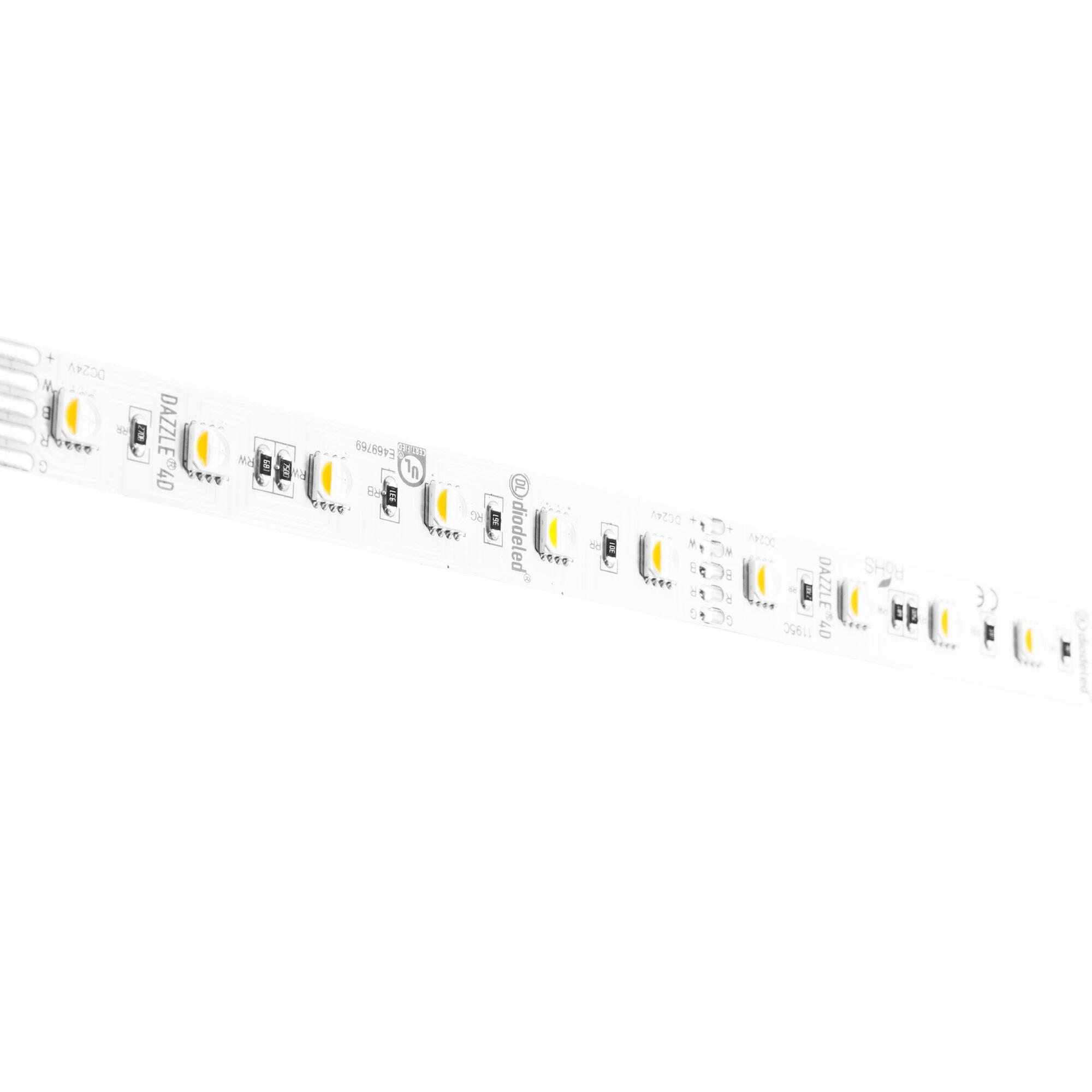 DAZZLE 24 RGBW 4D LED Tape Light - 24V, 16.4 ft.