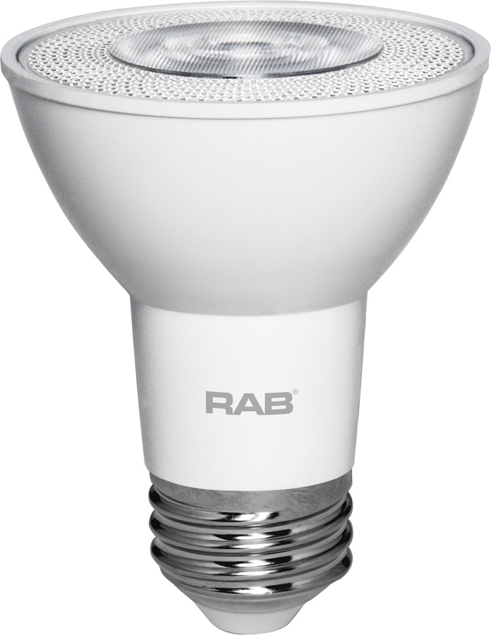 Pars 550 Lumens Par20 7W 90CRI 3000K 40 Degree Beam Spread Dimmable