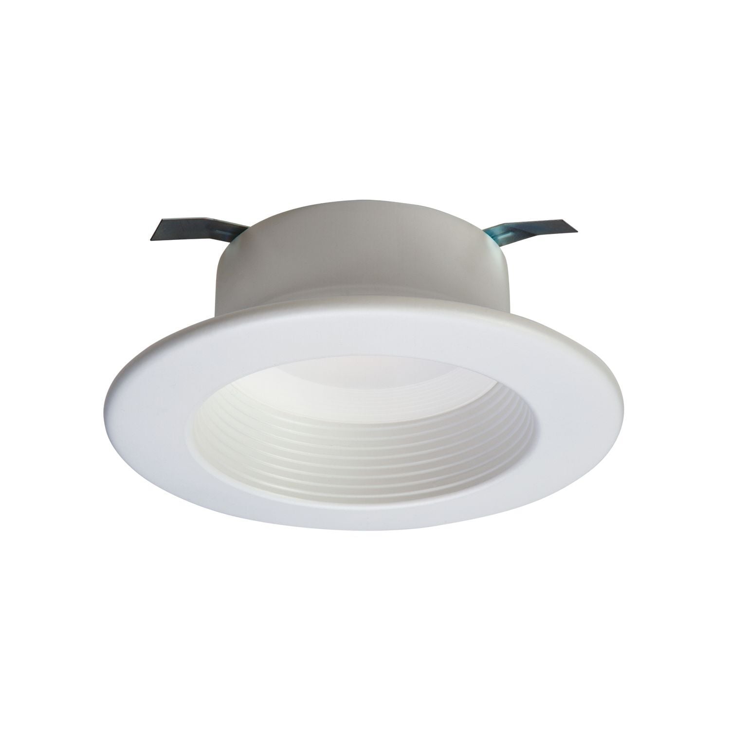 4-inch recessed LED retrofit module, 600/900 selectable lumens (nominal), 90 CRI, selectable CCT with D2W option, 120V 60Hz, LE & TE phase cut 5% dimming, matte white flange