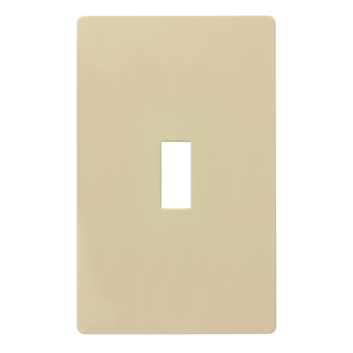 Wall Plates, Snap-On, 1-Gang, 1) Toggle, Ivory
