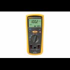 The Fluke 1503 Insulation Tester is compact, rugged, reliable, and easy to use. With its multiple test voltages, it is ideal for many troubleshooting, commissioning, and preventative maintenance applications. Additional features, such as the remote probe on this tool, saves both time and money when performing tests. Insulation test range: 0.01 MO to 2000 MO, Insulation test voltages: 500 V, 1000 V.