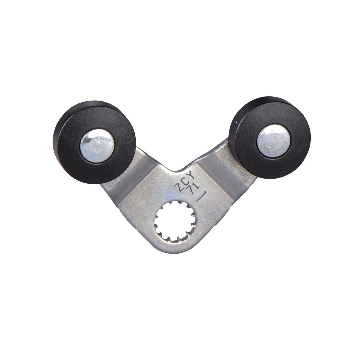 Limit switch lever, Limit switches XC Standard, ZCY, forked arm with rollers 1 track