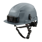 Gray Front Brim Helmet with BOLT - Type 2, Class E