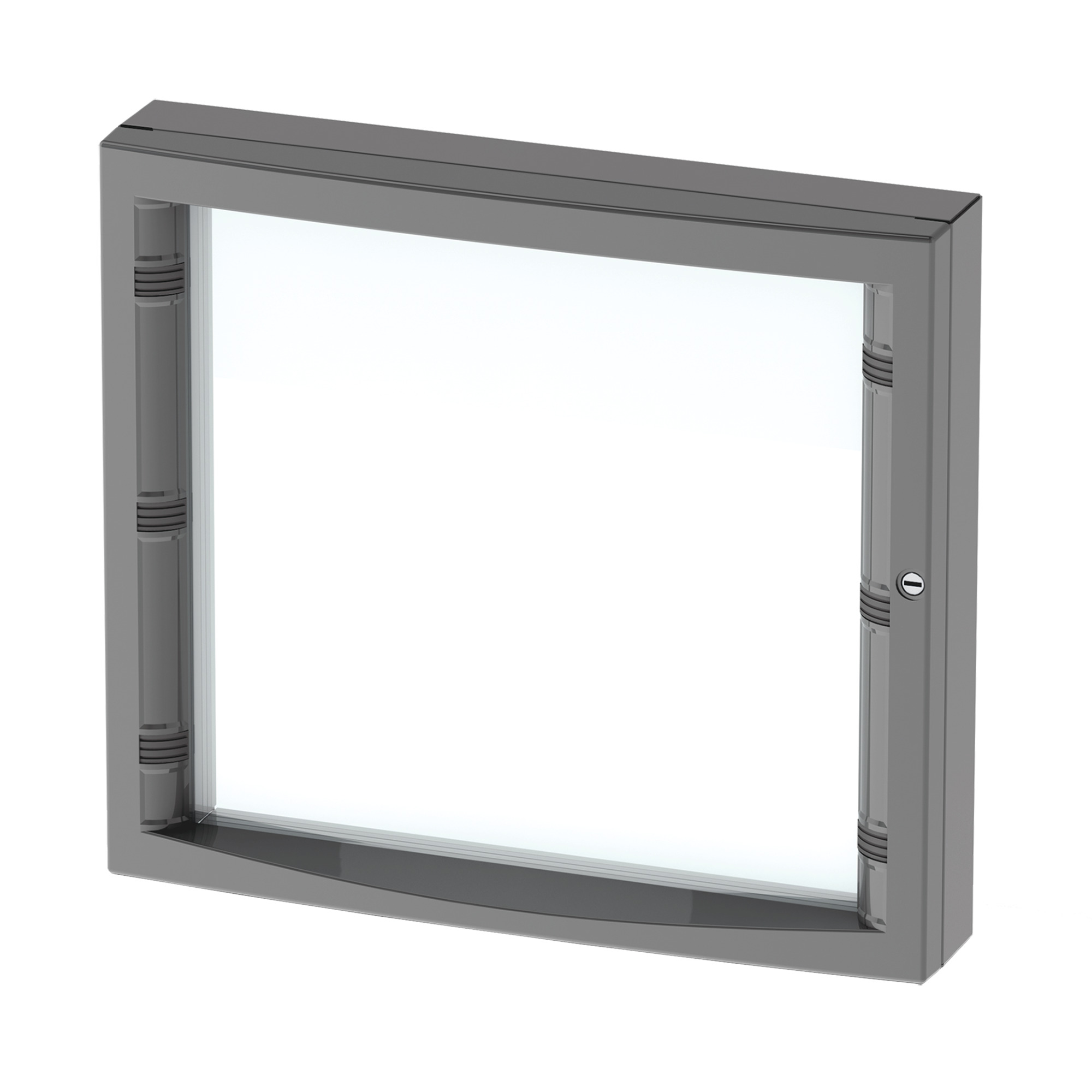 Concept Deep Hinged Window Kit Type 12, fits 310x360mm, Gray, Steel