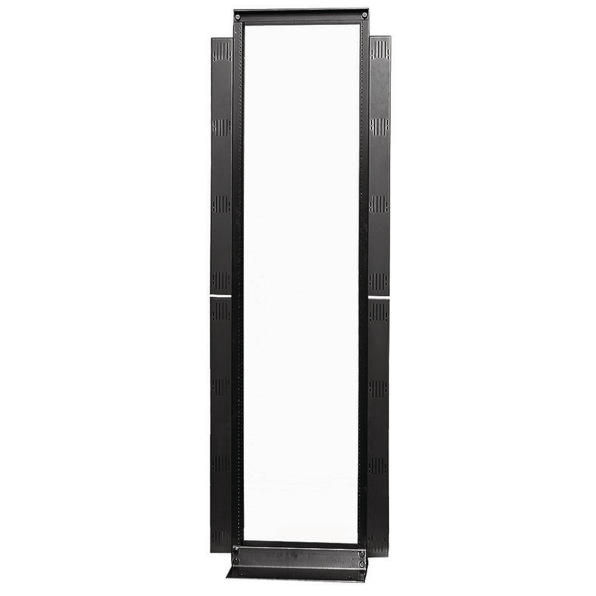 Relay Rack, 7' x 3.25", With Covers, Black