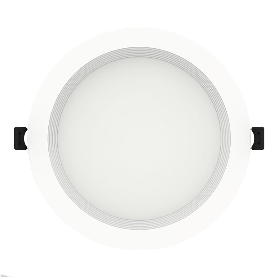 Wafer 6" round 13W 950 lm 90cr round baffle 5CCT fa