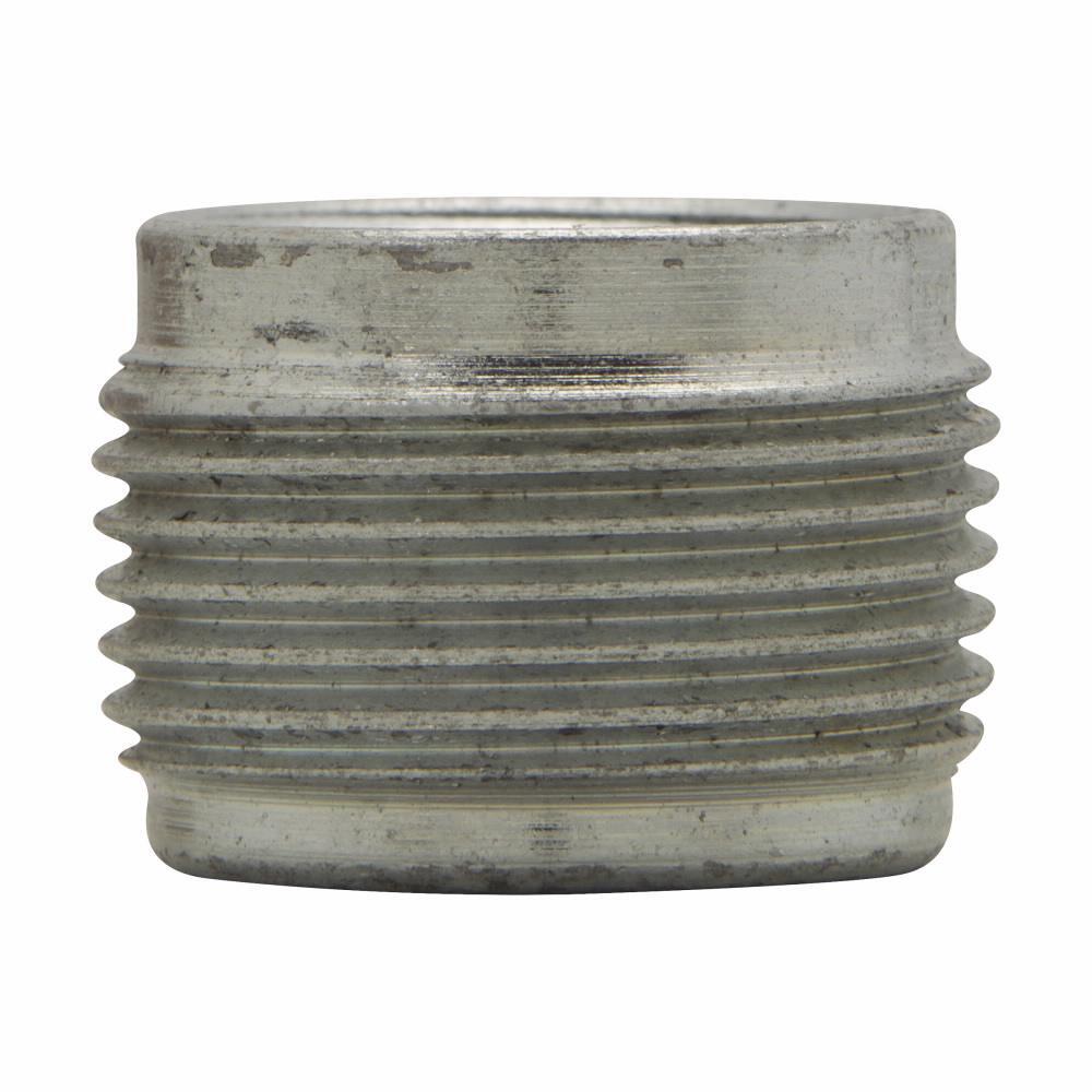 RE31 Threaded Reducer, 1 x 1/2 in, For Use With Rigid/IMC Conduit, Steel, Chromate Treated Electro-Galvanized
