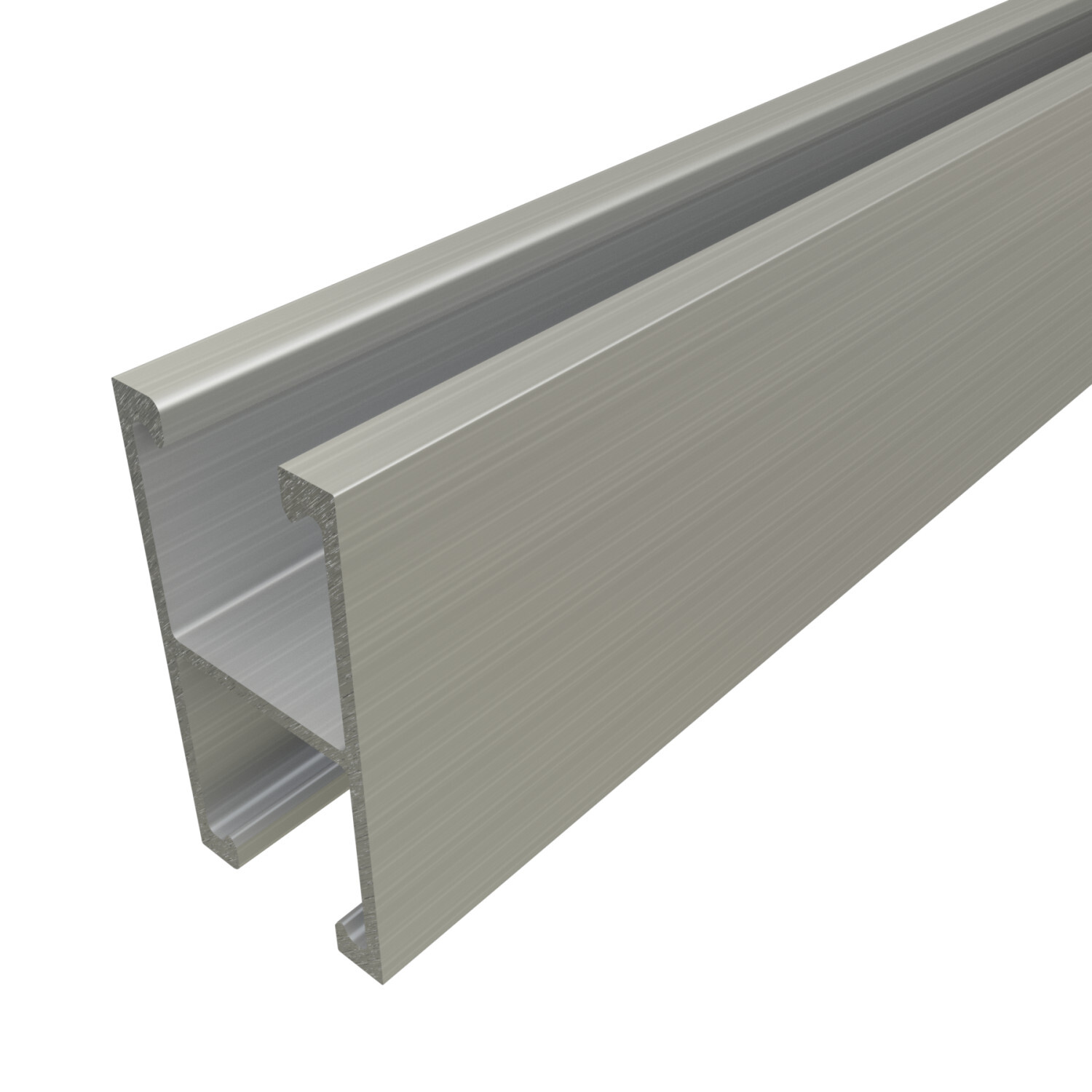 UNISTRUT CHANNEL, 0.109", 1-5/8"x 3-1/4", SOLID, B2B, EA