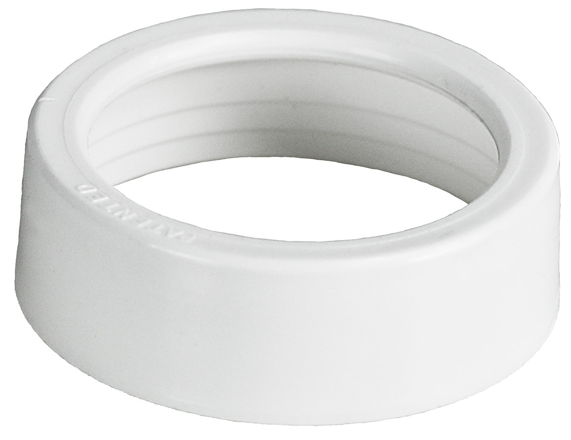 EMT Bushing, 2 in. Size, Engineered Plastic, White