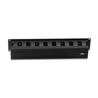 Horizontal Cable Management, 2RU, 3-inch by 3-inch Front Only