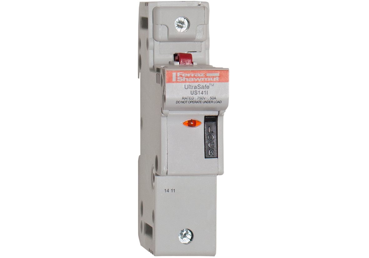 Fuse Holder 800VAC 1000VDC UL 14x51 1-Pole Visual Indicator IP20