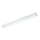 LED Narrow Enclosed and Gasketed, 4 ft, 4000 K, Low Watt, Fixed Output, 120?277 V, Lens Type: Ribbed Frosted Acrylic.
