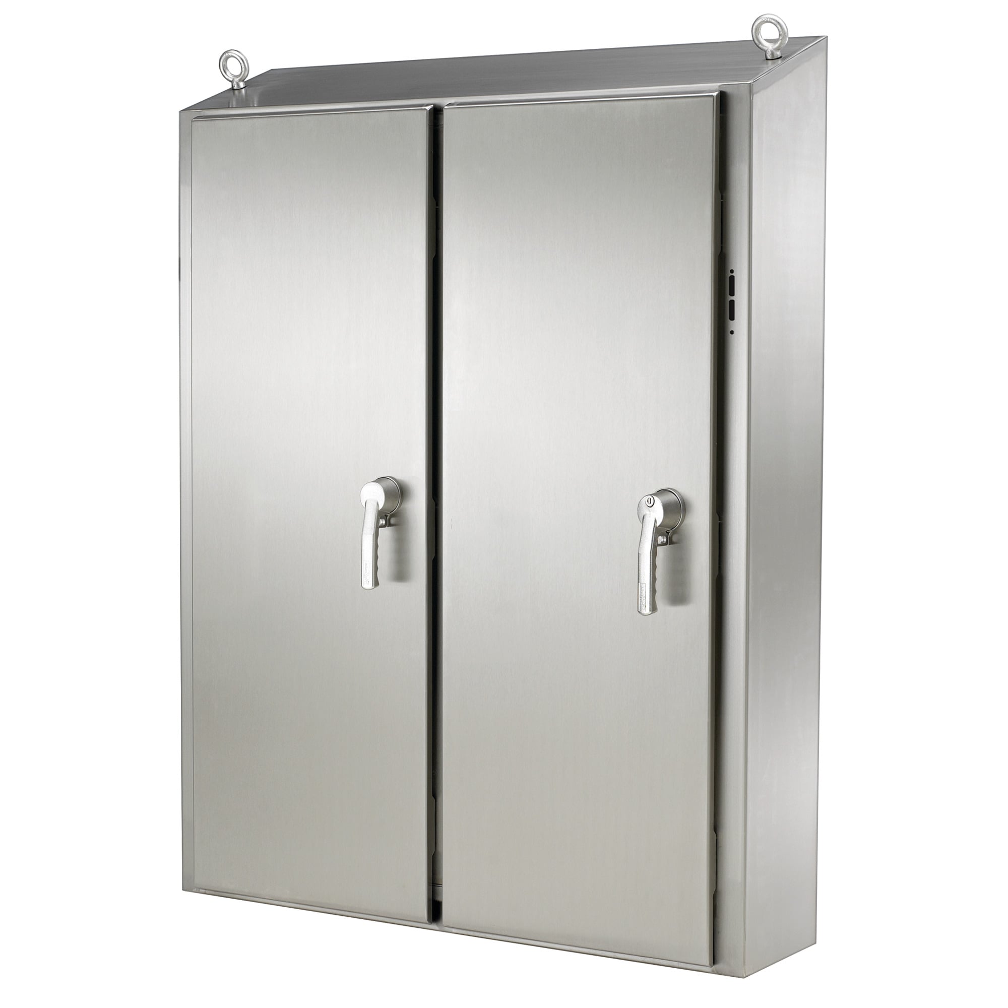 WaterShed Freestand Disconnect Enclosure Type 4X, 62x51x18, Brushed, SS304