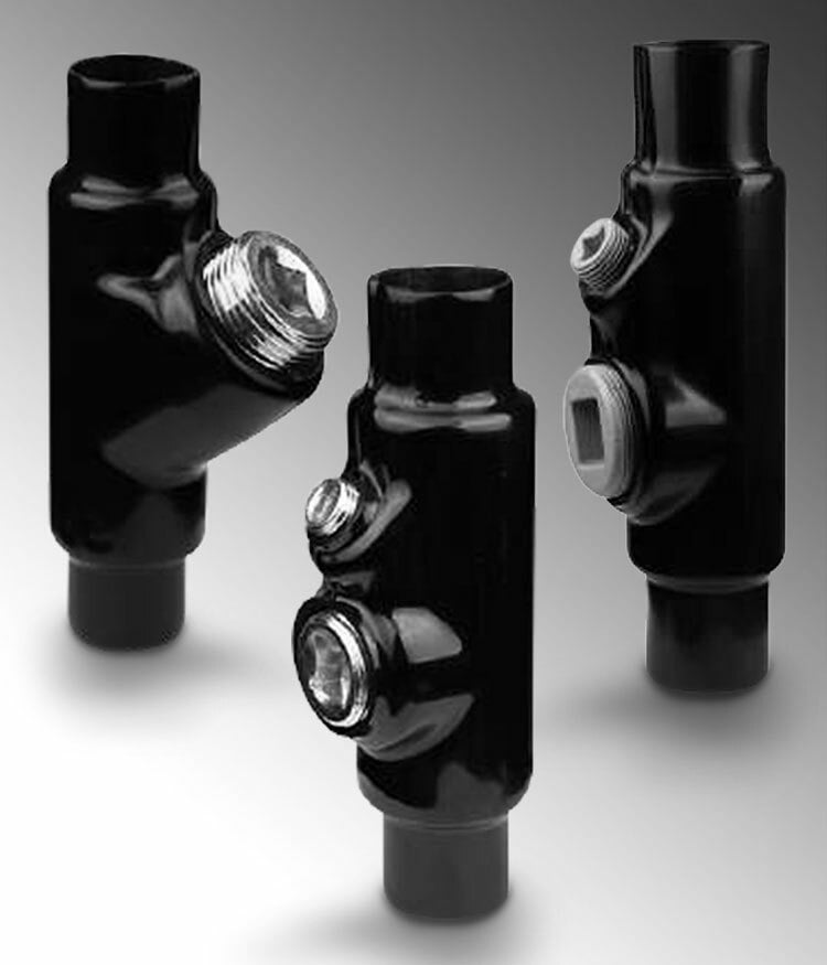 PVC Coated Galvanized Rigid SEALING F/M FITTING VERT 3/4" Trade Size