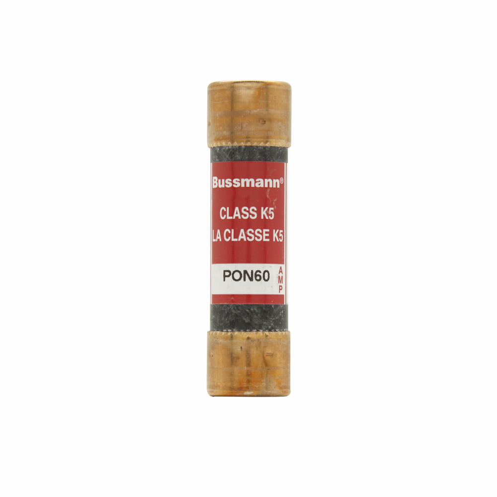 Eaton Bussmann series one-time CSA type P fuse, One time fuse, 250V, 50A, 10 kAIC at 250 Vac, Non Indicating, Standard code, type P, Ferrule end X ferrule end