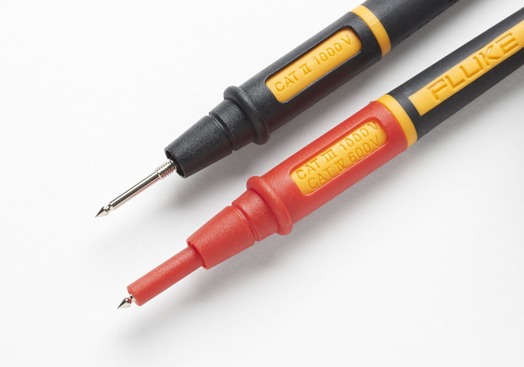 Twist. Test. TwistGuard Test Leads with adjustable length test tips. Test leads as tough as your meter.