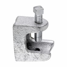 Eaton Crouse-Hinds series rigid/IMC beam clamp/insulator support, 1" base size, 3/4" jaw opening size, Malleable iron, 10-24 tapped holes