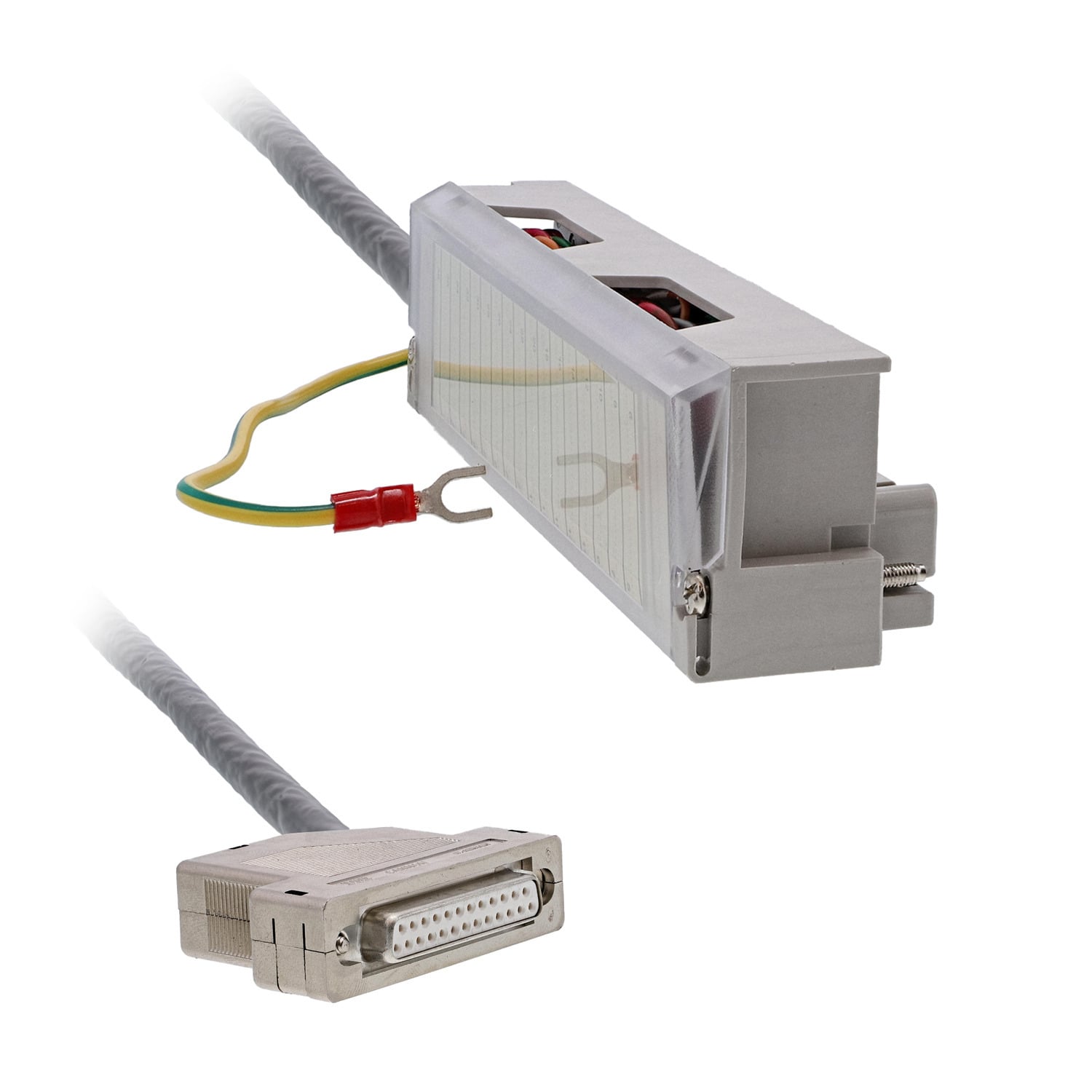 cabled connector - 2 m - for 140ACI03000, 140AVI03000 Modicon Quantum