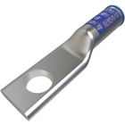 Surecrimp Aluminum Compression Lug, Conductor Size 8, 1 Hole, 1/4in Bolt Size, Long Barrel, No Sight Window, Tin Plated, UL, CSA