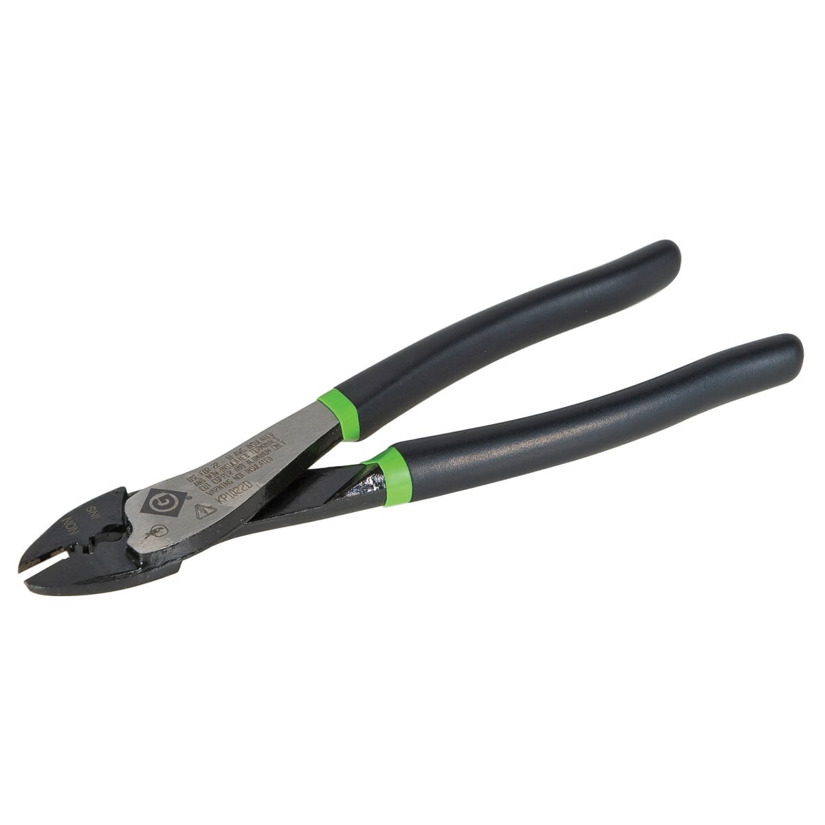Forged steel and hardened design provides long life.  Smooth pivot action allows tool to easily be used with one hand.  Standard handle grips make it easy to slip in/out of tool pouches.     Precision machined and hardened cutter blades make wire cutting easy.