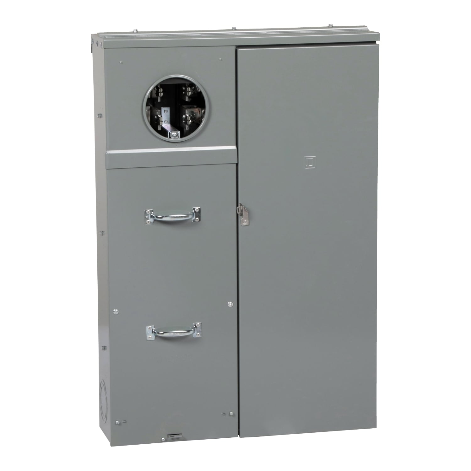 SU3040D400FN Homeline All-in-one Meter Socket, CSED, 400 Amp, Ringed, No Bypass, 30 Spaces, 40 Circuits, 25kA SSCR, Solar-ready