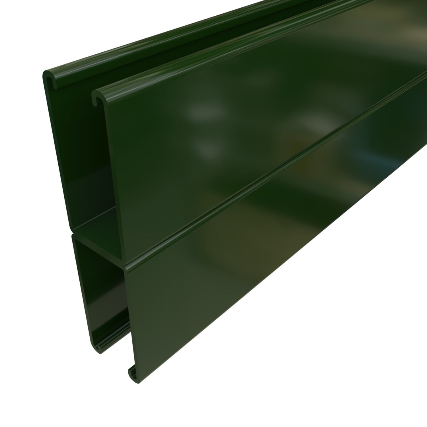 UNISTRUT CHANNEL, 12ga, 1-5/8"x 6-1/2", SOLID, B2B-WELD, GR