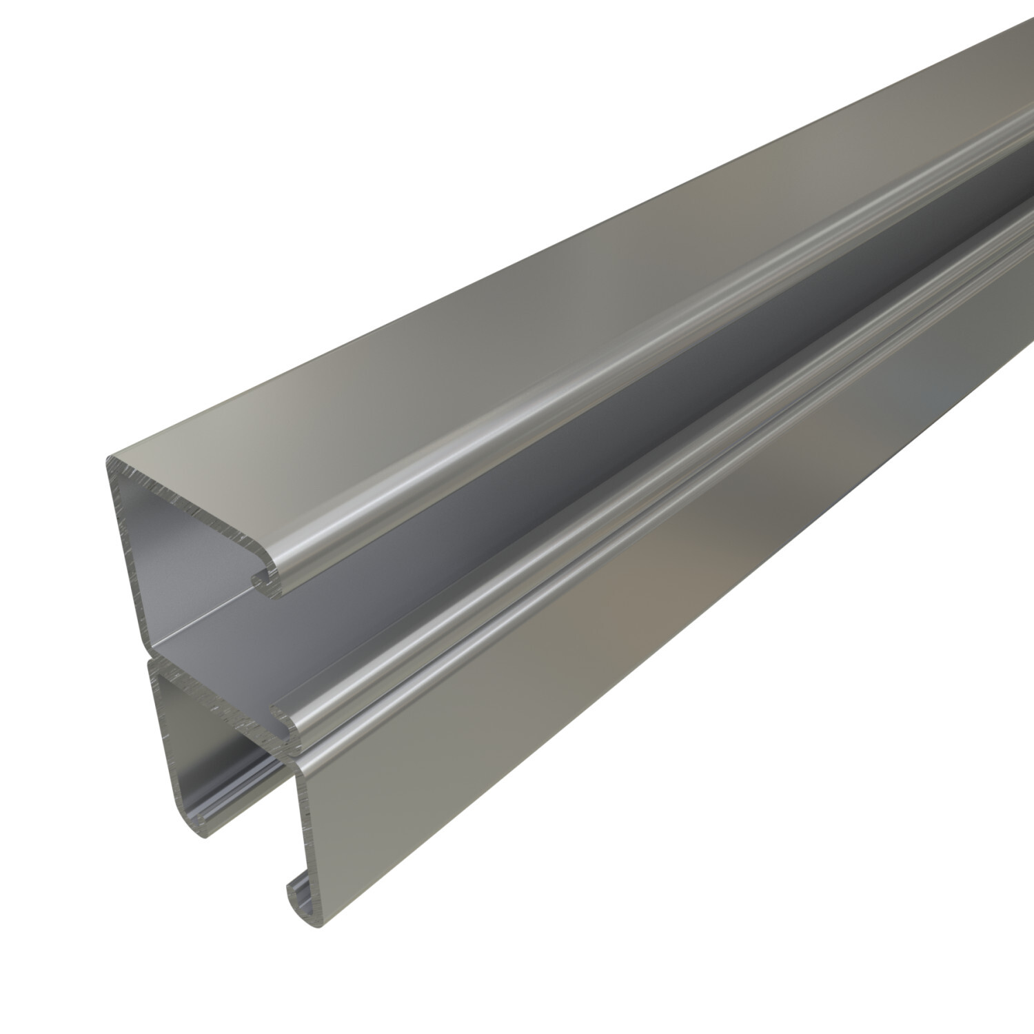 POWER-STRUT CHANNEL, 12ga, 1-5/8"x 3-1/4", SOLID, C-WELD, PG