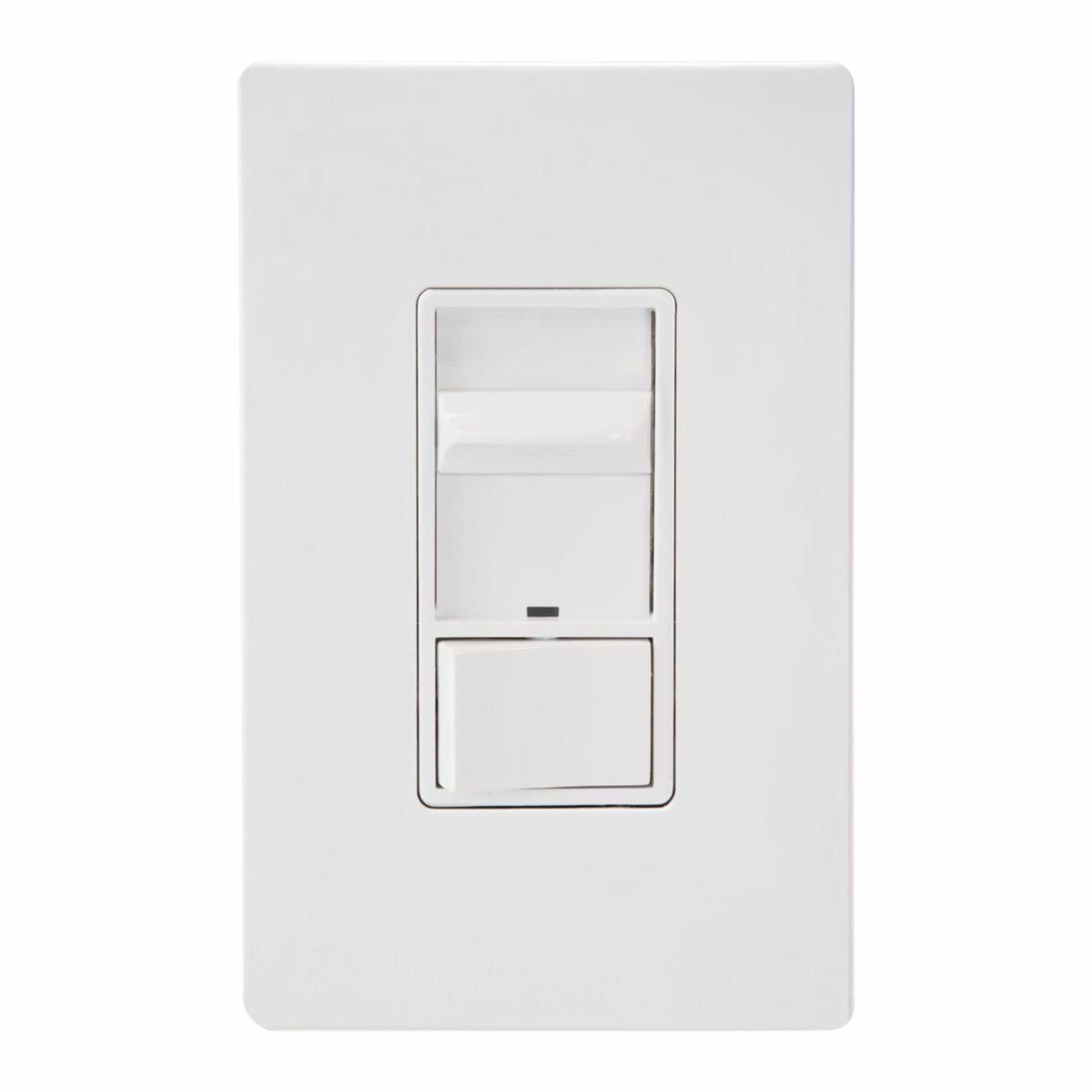 0-10V Decorator Wallswitch Slide Dimmer, 120/277VAC, White