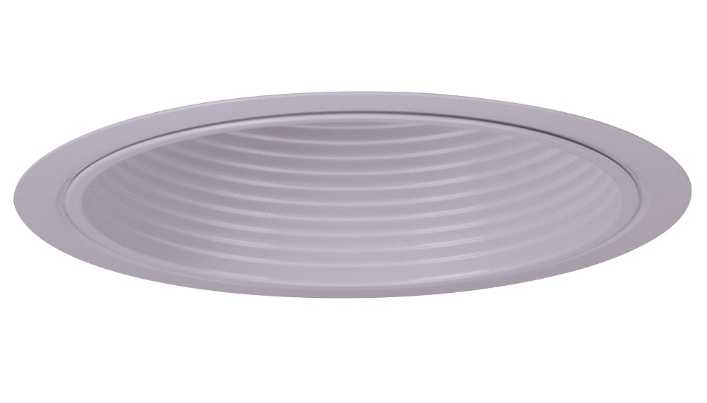 6'' White One-Piece Baffle Trim, Narrow Flange, For Use with LC6, L7X, L7XR, L7XF, LI6F and LI6 Housings, Unit Pack, SKU - 941322