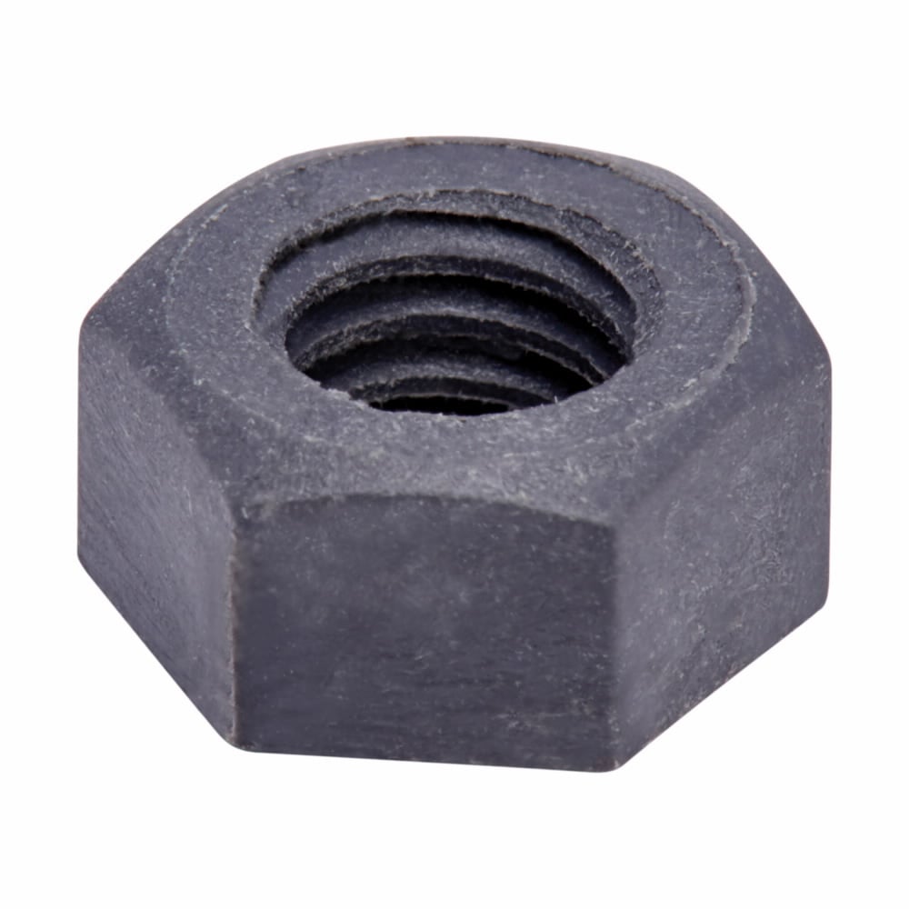 Eaton B-Line series hex nuts, 0.3280" H x 0.375" D, Steel, 3/8?-16 bolt size