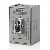 N1303-DS Powerswitch Type 1 Grounding Industrial Grade Manual AC Motor Starter Switch, 600 V AC, 30 A, 20 hp Power Rating, 3PST Contact