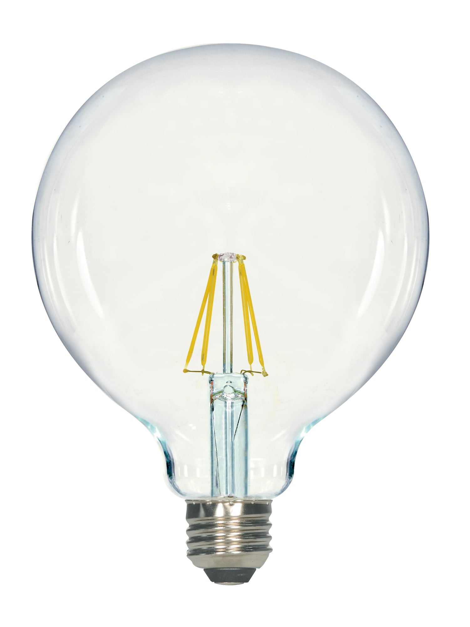 LED Filament, Designation: 4.5W Filament LED G40 Globe - 360' Beam Spread - Medium Base - 2700K - 120V