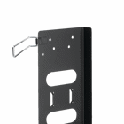 Vertical Cable Manager I, Black, Steel