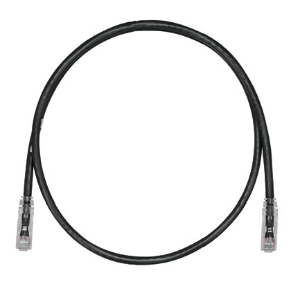 Copper Patch Cord, Cat 6, Black UTP Cabl