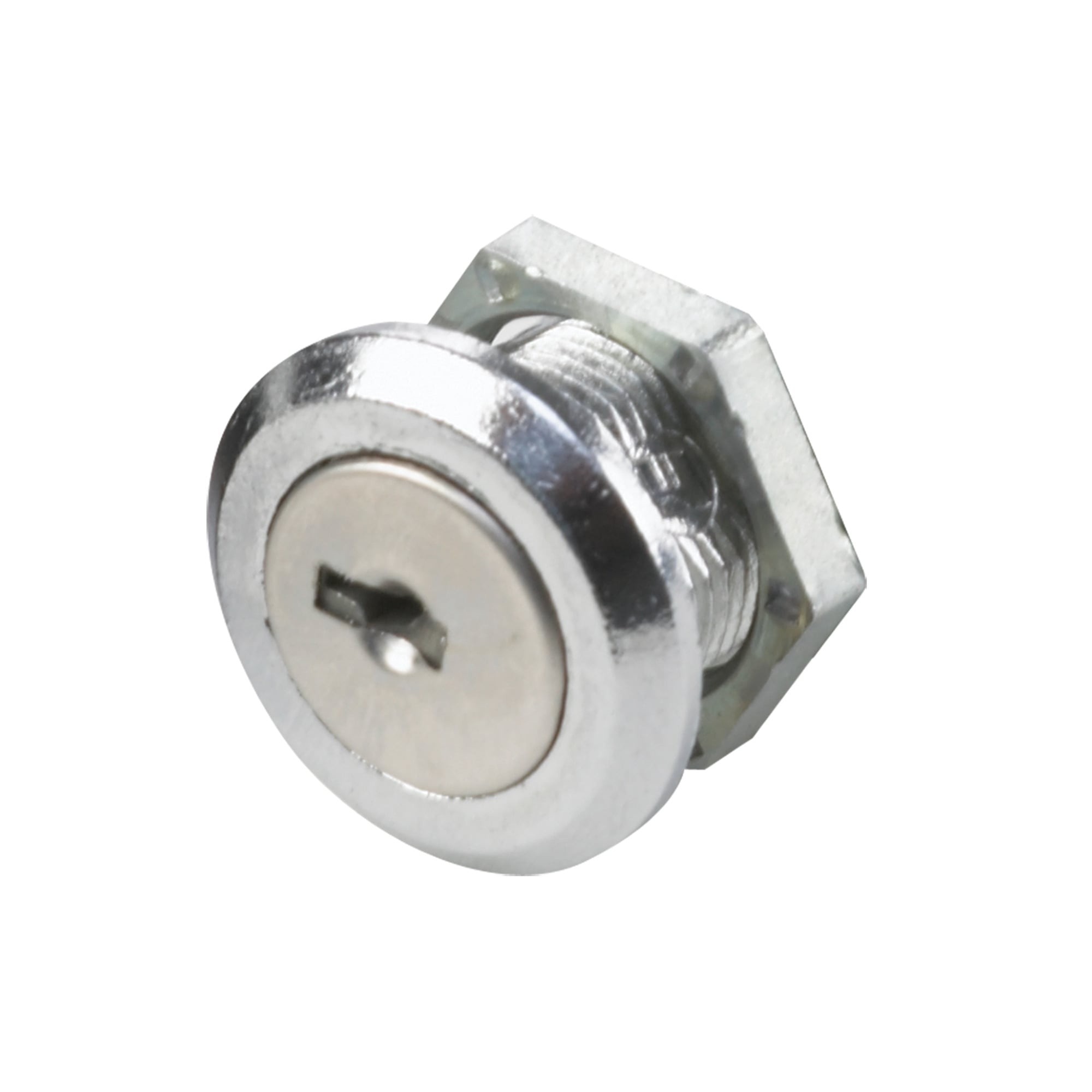 Quarter-Turn Lock, 0.89x1.00x1.50, Plated, Steel