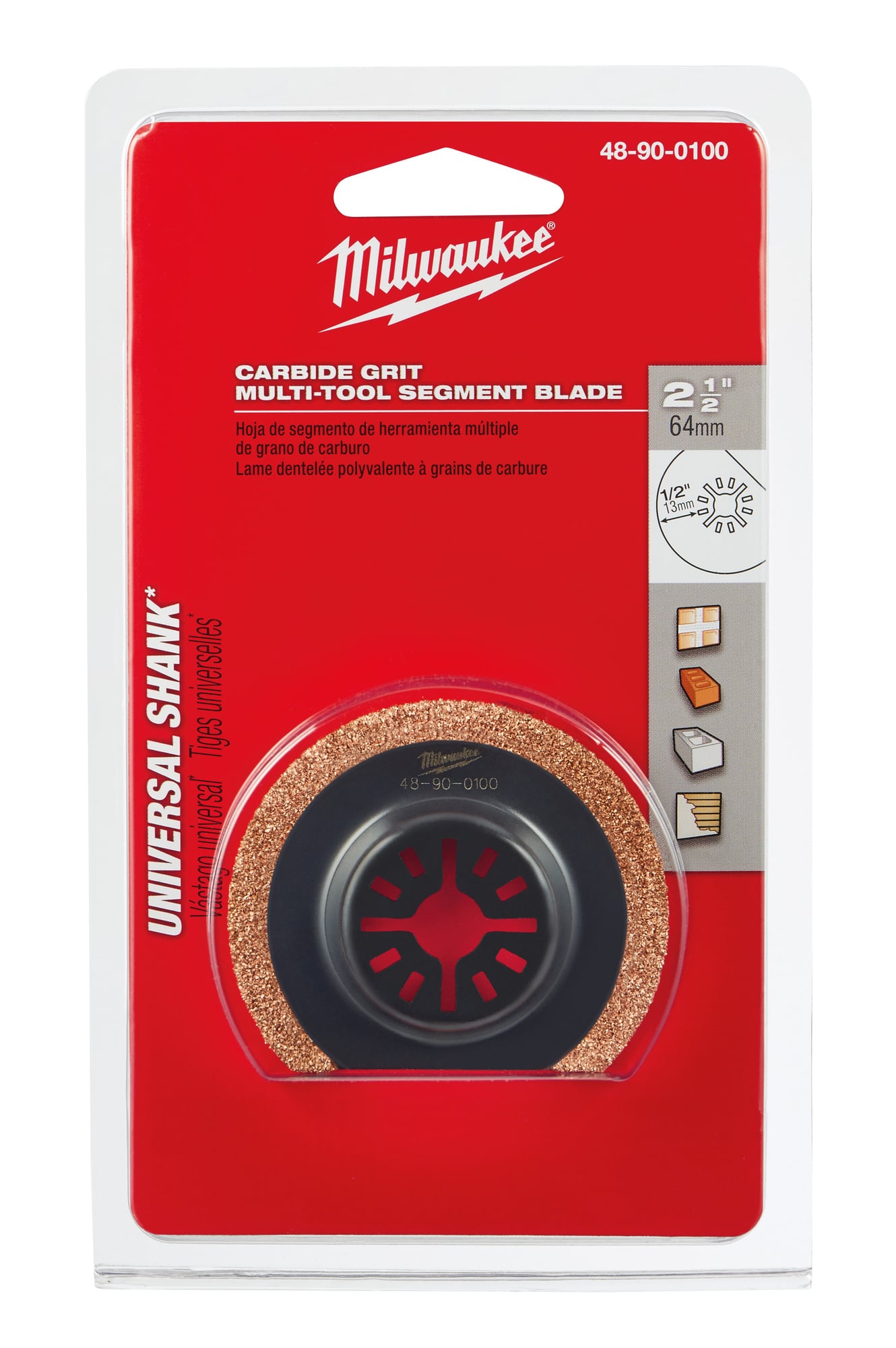 2-1/2 in. Carbide Grit Segment Multi-Tool Blade