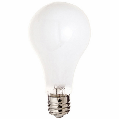 HID Mercury Vapor Lamp, Designation: H38MP-100DX, 100 WTT, A23 Shape, E26 Medium Base, Coated, 6000 HR, Lumens: 4000 LM Initial, 3900 DEG K Color Temperature, Cool White 50 CRI, 5-7/16 IN Length, 2-7/8 IN Diameter