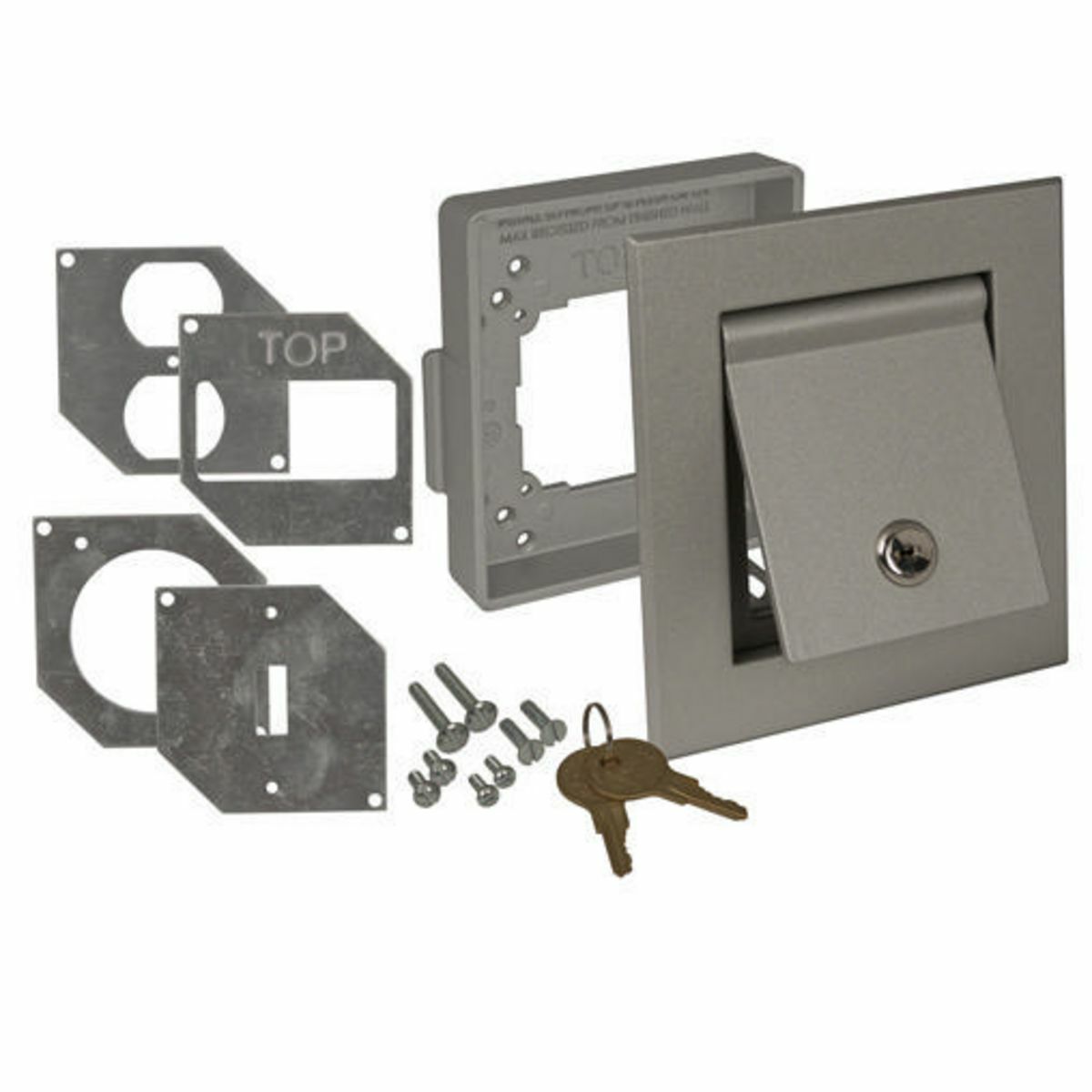 Heavy Duty Cast Flush Weatherproof Cover
