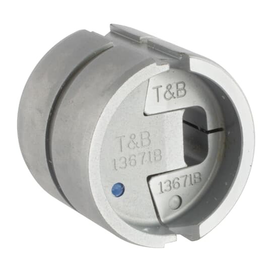 Die for 14 Ton 13100A or 15 Ton TBM15i Hydraulic Tool for Crimping 204  Series Dragon Tooth Terminals